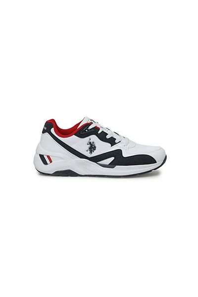 U.S. Polo Assn. 101501848   Husky 4Fx U.S. Polo Assn. Men's Sports Shoes a 101501848   White/Dark Blue/Red