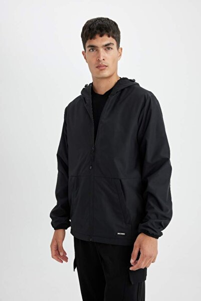 DeFacto Men's Coat C5821Ax/Bk27 Black