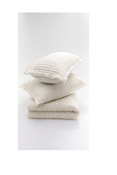 Merinos Modern Line Ecru 3 Piece Bedspread Set
