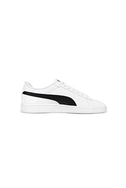 Puma Smash 3.0 Buck - Unisex Λευκά και Μαύρα αθλητικά παπούτσια 392336 -08