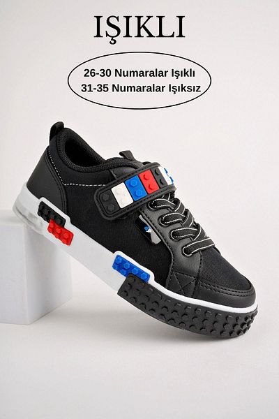 MUGGO Ortopedické dětské sportovní boty SONIC se zárukou Legolu, tkaničkami a suchým zipem
