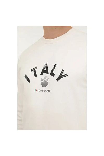 lumberjack Ανδρικά Sweata 101899204 -mlRobert 16ıtly72 4pr Off White