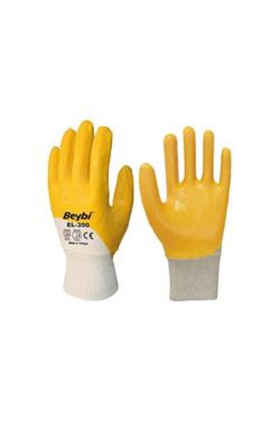 Beybi Cotton Nitrile Pmk Kn350 Size 10 Gloves - Pack of 12 En388 (2111X)