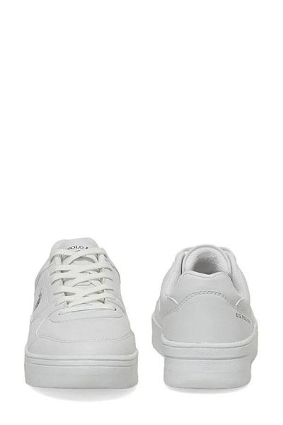 U.S. Polo Assn. Lee Wmn 4Pr Women's Sports Shoes a 101571986   White/Navy Blue Casual