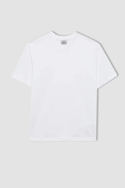 DeFacto Tricou băieți K1693a6/wt34 Alb