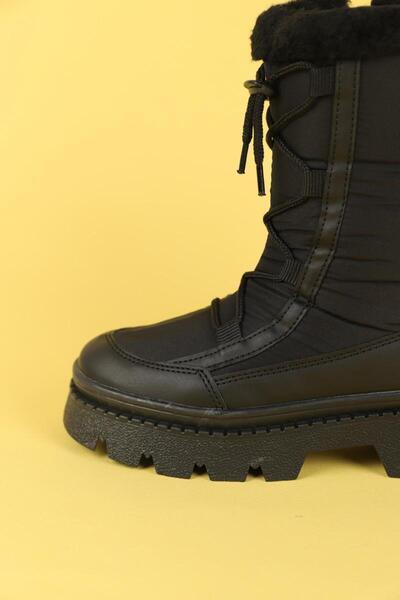 Pinokyo 31-35 Numara Pinokyo Arizona Kız Çocuk Siyah Renk Bot