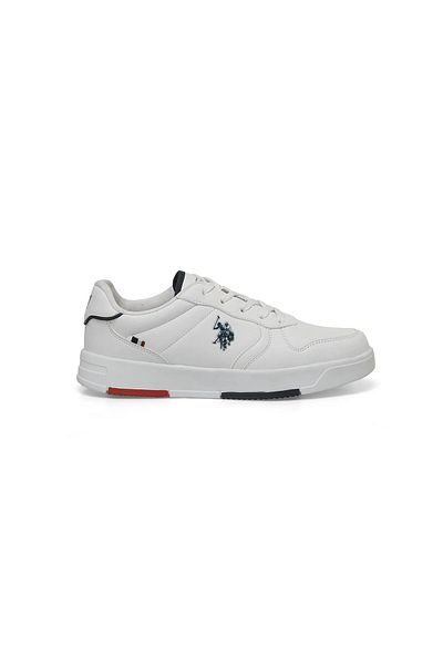 U.S. Polo Assn. ANDREI 4PR Λευκό ανδρικό αθλητικό παπούτσι