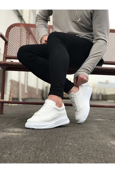 Belle Fusion White Men's Shoes