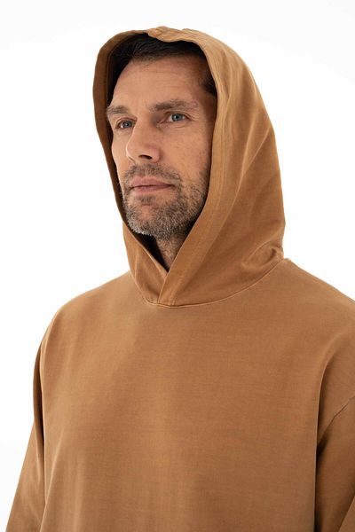 Arma Ανδρικό φούτερ Şehzadeli Brown Oversize Hooded Y 25254376601