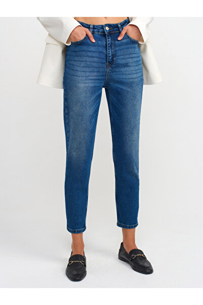 Dilvin Μοντέλο 71682 - Τζιν παντελόνι Navy Blue Comfort Slim Fit