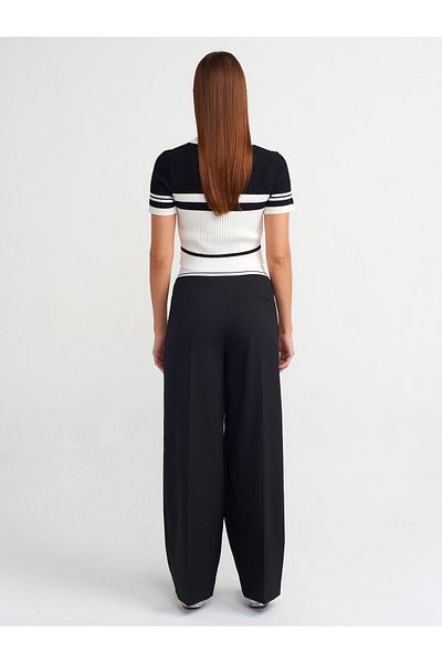 Dilvin 71306 Black Custom Made Trousers