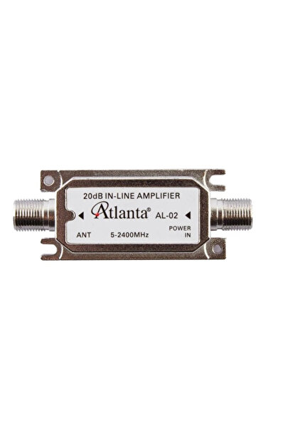 Atlanta AL-02 AL02 Sinyal Hat Yükseltici Güçlendirici Line Amplifier (20 dB)
