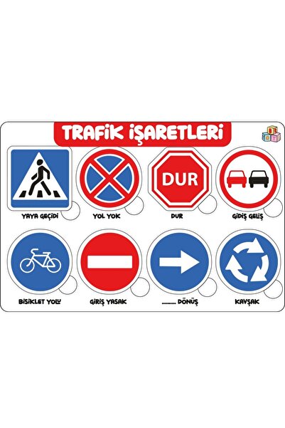 Br Toys Eğitici Yapboz Trafik Işaretleri