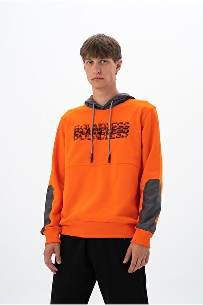 Arma Чоловічий помаранчевий світшот з кишенями Regular Fit K26254926101