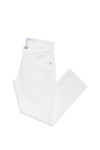 U.S. Polo Assn. Boy's White Canvas Pants 50263986 -Vr013