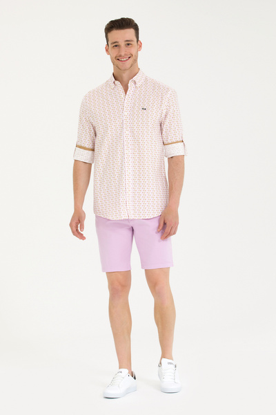 U.S. Polo Assn. Ανδρικό μακρυμάνικο πουκάμισο Magnolia 50264070 -VR211