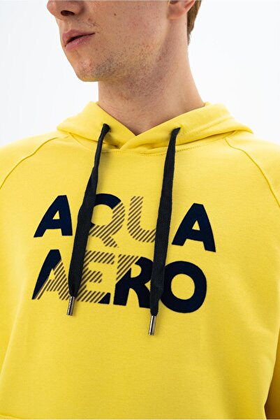 Arma Чоловічий жовтий світшот з кишенями Regular Fit K24254926001