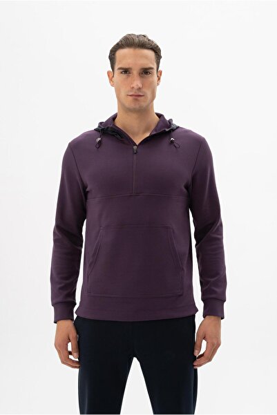 Arma Чоловічий синій худі з капюшоном і кишенями K26254987401