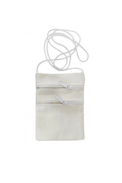 Hediyeleşin Wallet, Cloth Neck Wallet, Money Wallet, Double Pocket, Zippered - 5 Pieces