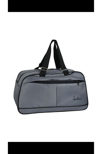 FAMİLY Large Sports Handbag with Gray Strap