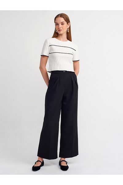 Dilvin 71276 Smart Pants with Pens - Black