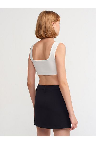 Dilvin 80809 Fustă mini - negru