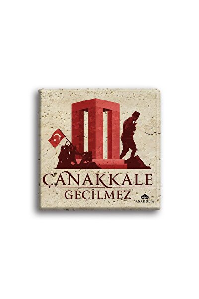 Anadolia Çanakkale Geçilmez Şehitler Anıtı Traverten Magnet
