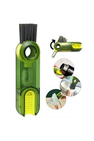 BulutRetail 3 Function Multi-Purpose Cleaning Brush