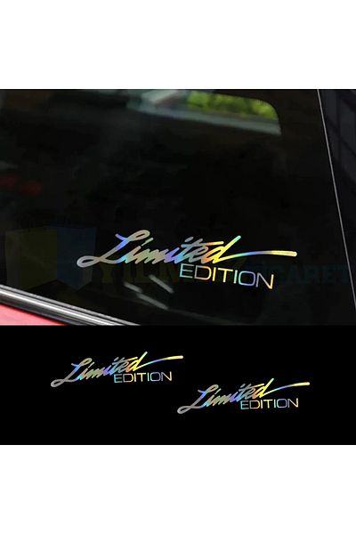 HARGE Hg Limited Edition New Super Hologram Auto Sticker 25*8