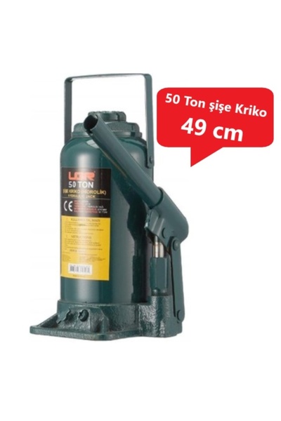 UGR 50 Ton Şişe Kriko - Araba - Tekne - Kamyon - Minibüs - Makine Yük Kaldırma