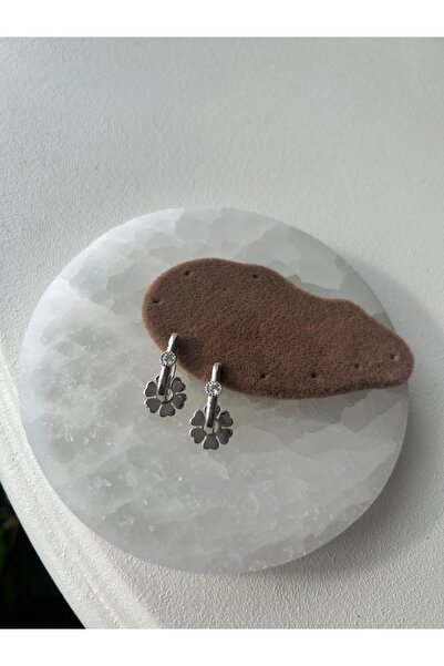 AKARSU TAKI Göçmen küpe gümüş renk