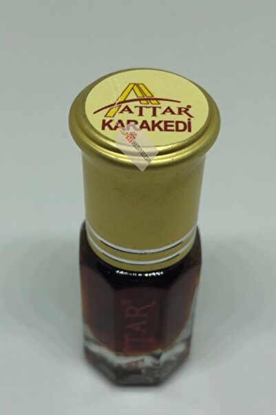 Hediyeleşin KARAKEDİ - Attar Altın Serisi, Alkolsüz Esans, 3 ml, - 1 Kutu (12...