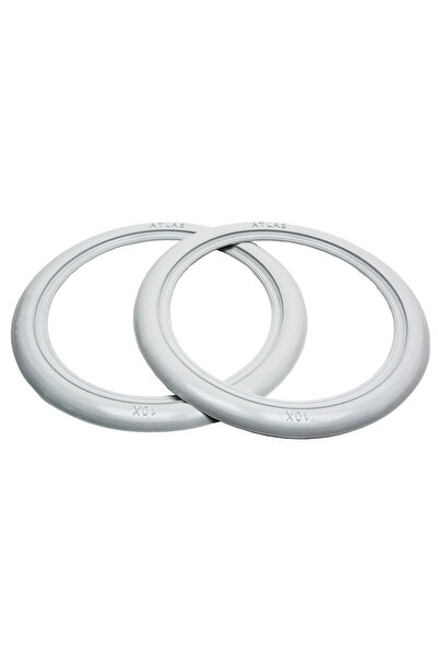 Atlas Motorsiklet Lastik Yanak Beyaz 10 Jant (İki Adet Olarak)