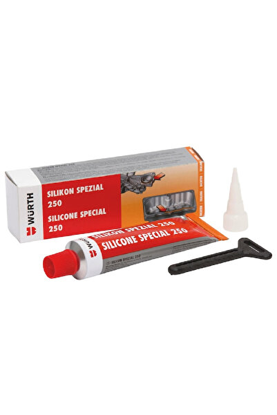 Würth Silikon Sıvı Conta Siyah 250C 70 ml
