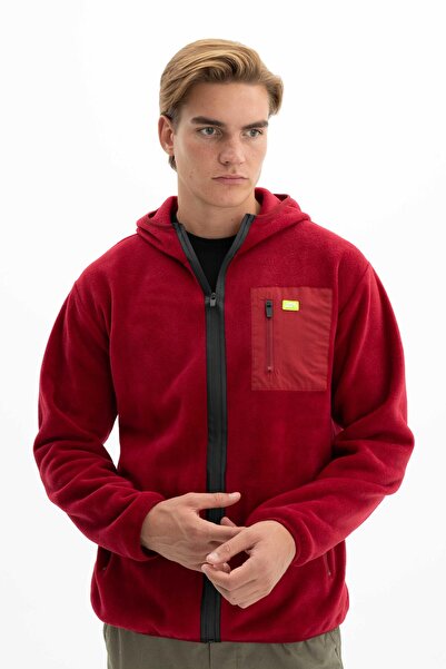 Arma Men's Relax Fit Hooded Sweatshirt - Zipper Pocket K 26324674401