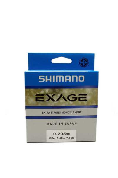 Shimano Exage 0.205mm 3.40kg 7.5lb 150m Exg15020