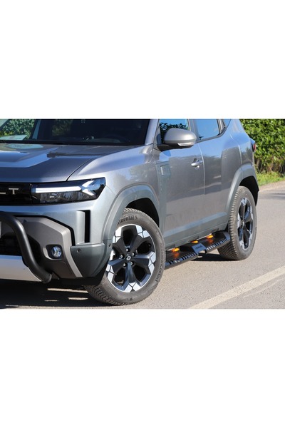 Genel Markalar Renault Duster 2024 Model Uyumlu Off-Road Yan Basamak Seti AQM...