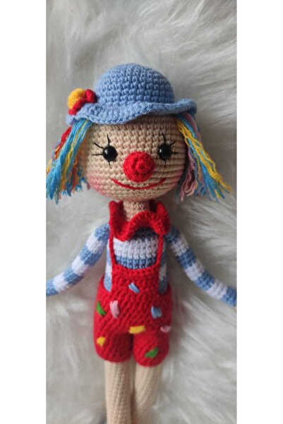 Toyscity Sevimli Palyaço Organik Oyuncak