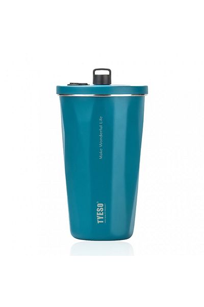 Tyeso Crush Tumbler Vakumlu Paslanmaz Çelik Termos 600 ml Mavi