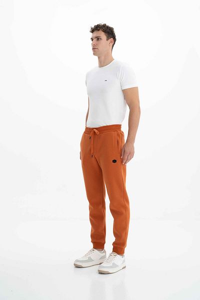 Arma Ανδρικό ροζ Basic Large Size Normal Leg Sweatpants K 26174849901