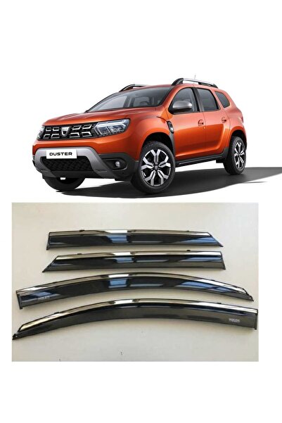 Niken Dacia Duster Kromlu Cam Rüzgarlığı Krom Rüzgarlık 2018-2023