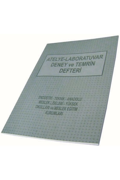 Genel Markalar Atelye Temrin Defteri 40yp Karton Kpk 12 Adet