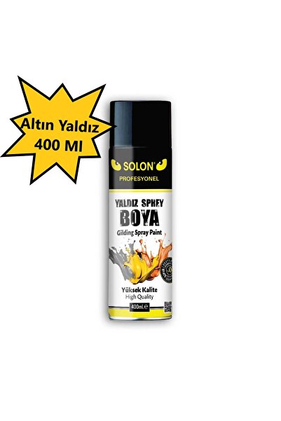 solon Altın Yaldız Sprey Boya 400 Ml.