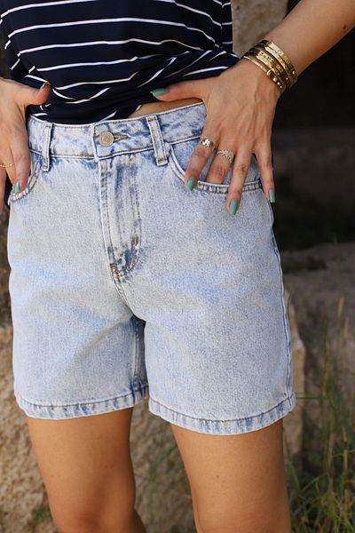 bytugcekaya Pantaloni scurți Blue Jean