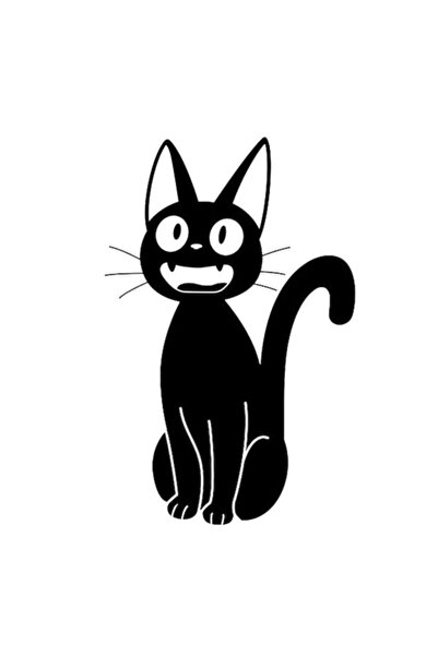 Generic Brand Angry Cat Auto Special New Sticker 25 X 37 cm