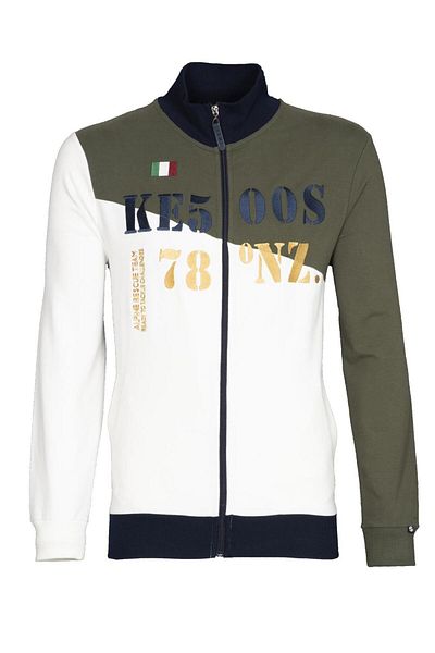 Arma Pánská khaki mikina na zip K 21324992301