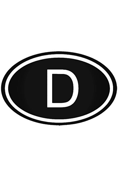Generic Brand ملصق جديد مخصص بشعار D Germany Country مقاس 15 × 9 سم
