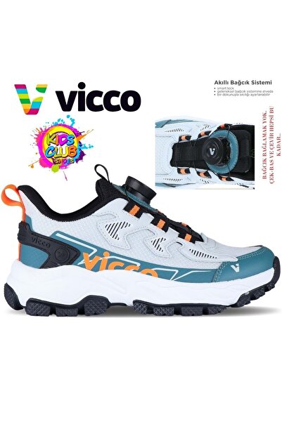 Vicco Pantofi sport ortopedici pentru copii Bard Smart Lacing Mechanism Verde