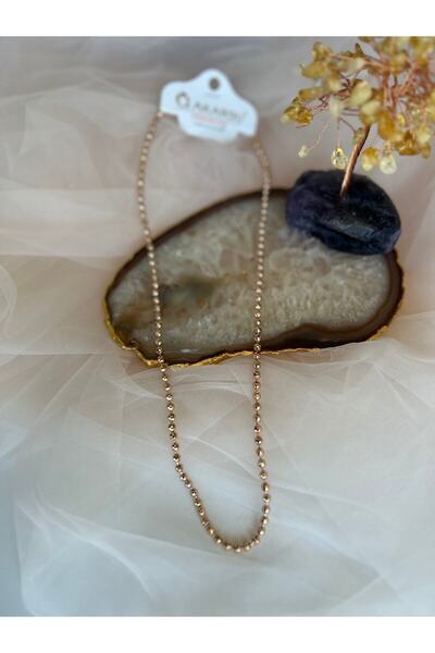 AKARSU TAKI Dorika Kolye Rodyum Kaplama