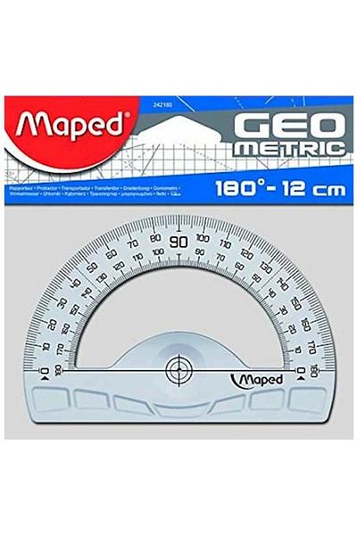 Maped Angle Gauge 12cm 180 Crystal242180